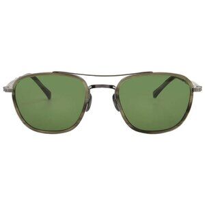 New Mr. Leight PRICE S Pure Green Pilot Titanium Sunglasses ML4026 SYC-PW/PGN 49